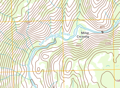 Contour-map