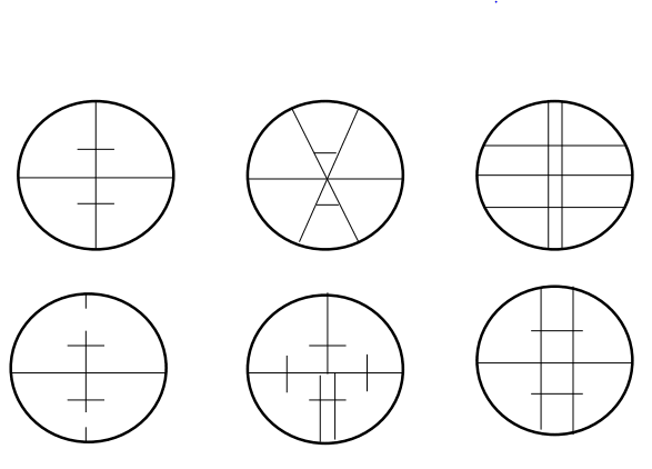 common types of stadia diaphragms